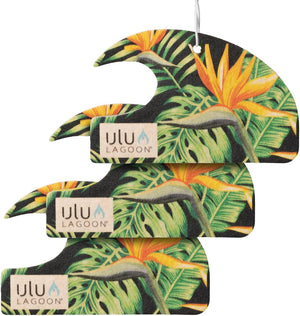 Birds of Paradise Mini Wave Air freshener 3 - Pack
