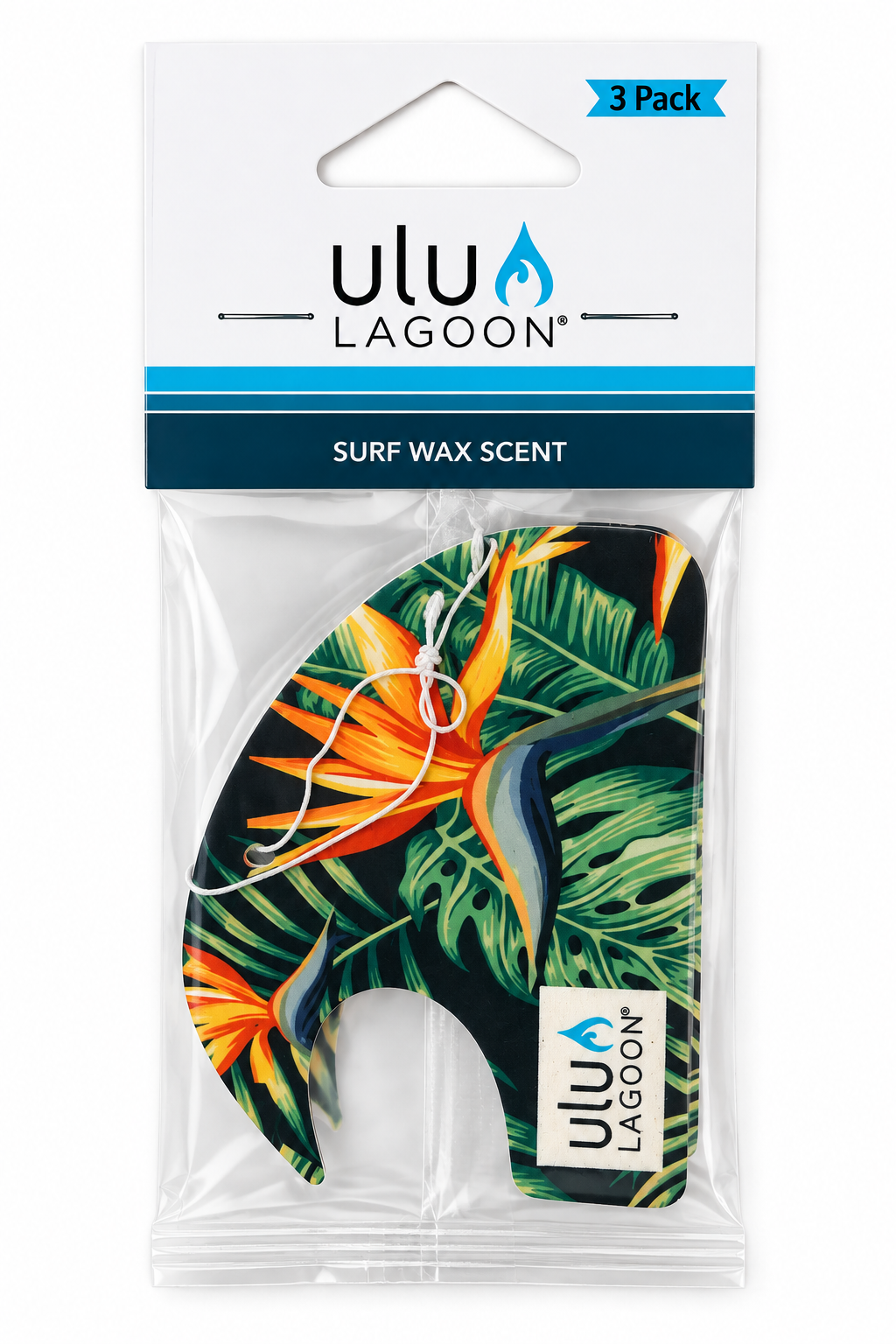 Birds of Paradise Mini Wave Air freshener 3 - Pack