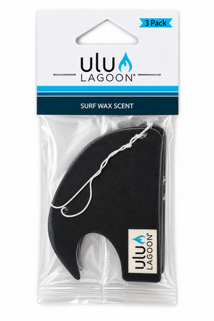 Black Mini Wave Air Freshener 3 - Pack